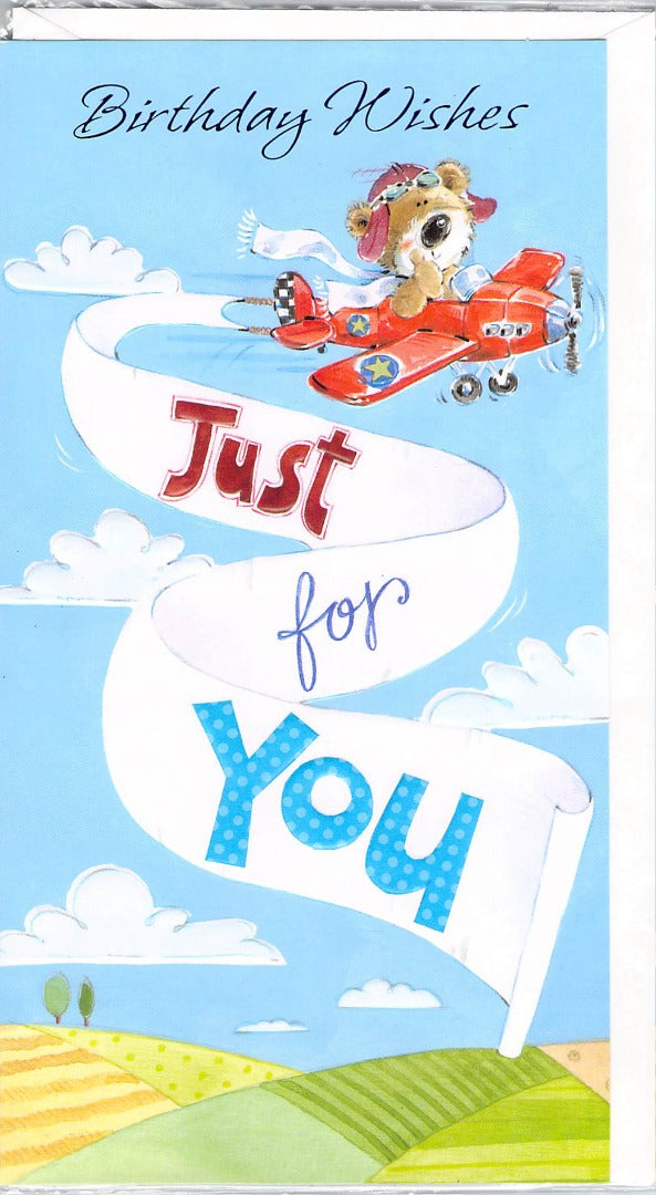 Birthday - Just For You - Greeting Card