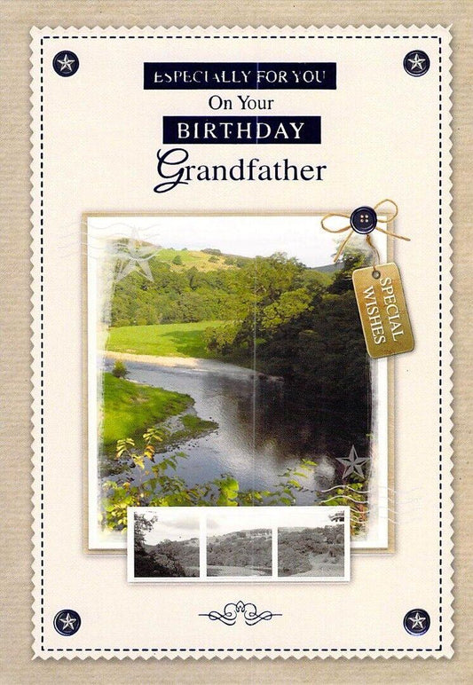 This Birthday - Grandfather - River - Greeting Card - Free Postage is a Greeting Card priced at £ 1.99 from Made To Be Treasured range. Produced by Generic for excellent quality