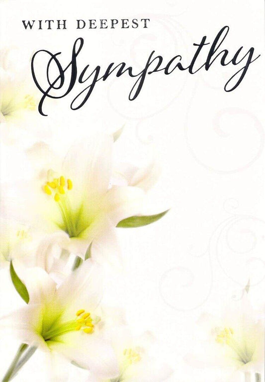 This Sympathy - Deepest Sympathy - Greeting Card - Free Postage is a Greeting Card priced at £ 1.99 from Made To Be Treasured range. Produced by Generic for excellent quality