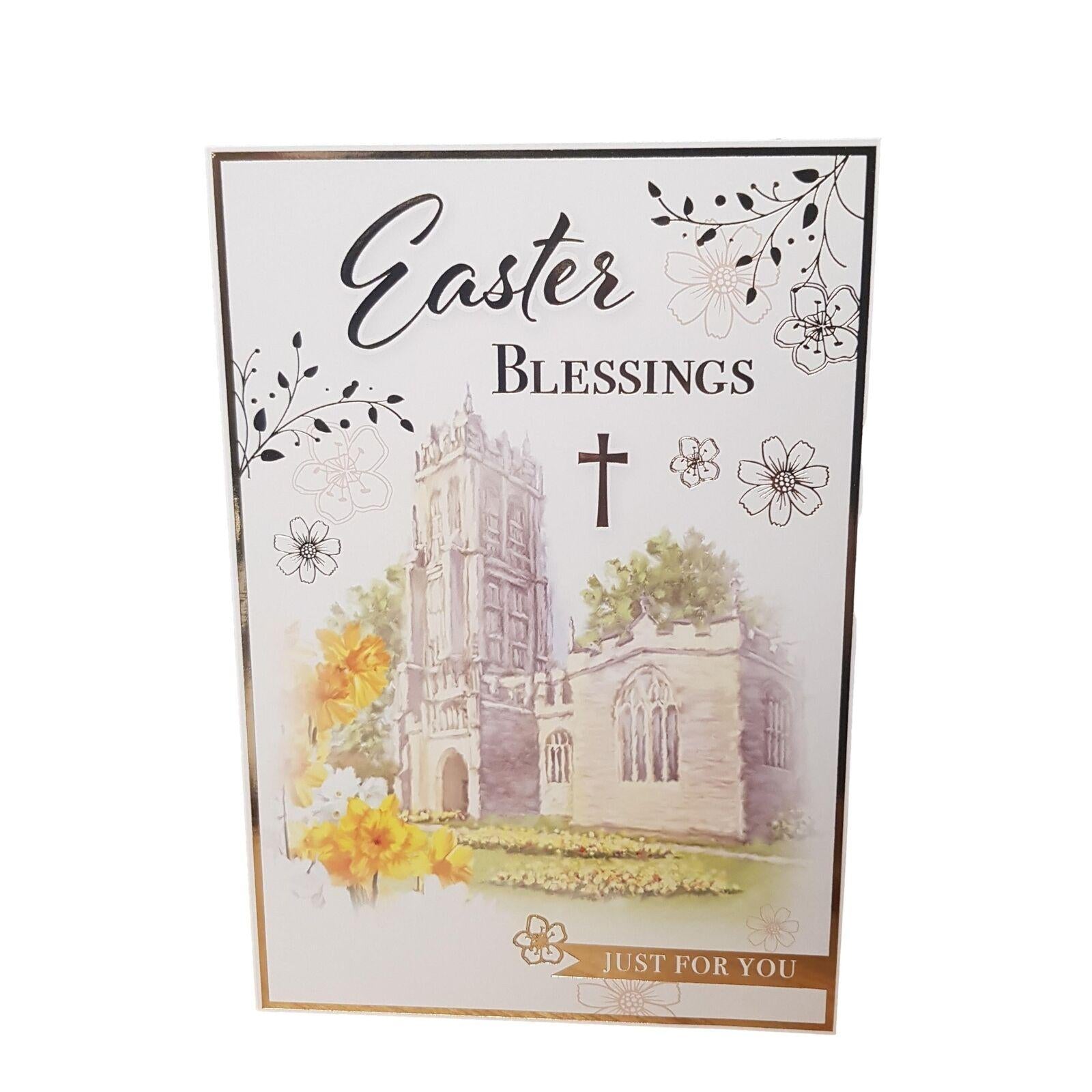 This Easter - Greeting Card- Gold Foil - Multi Buy - Free P&P is a Greeting Card priced at £ 1.79 from Made To Be Treasured range. Produced by Poppy Hill for excellent quality