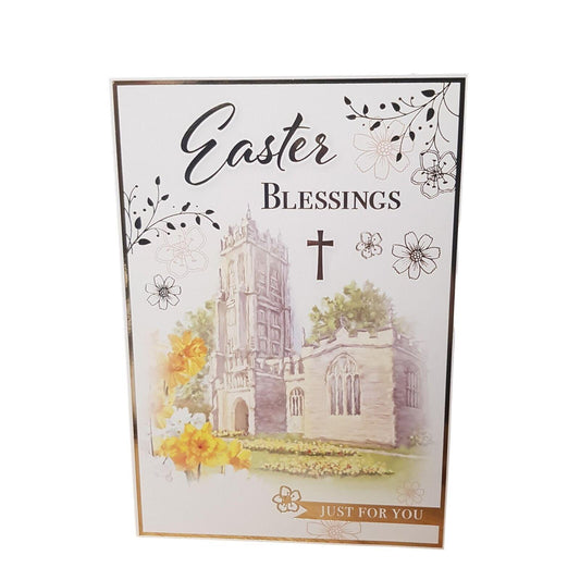 This Easter - Greeting Card- Gold Foil - Multi Buy - Free P&P is a Greeting Card priced at £ 1.79 from Made To Be Treasured range. Produced by Poppy Hill for excellent quality