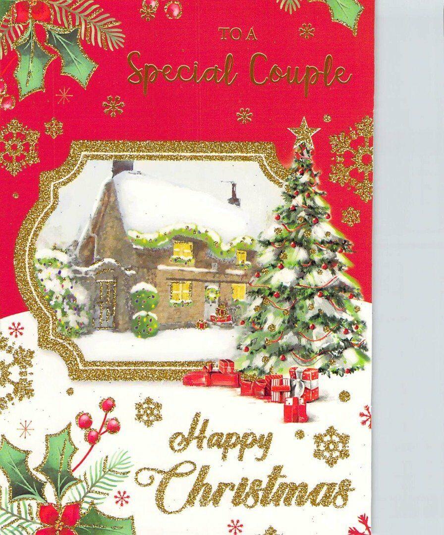 Christmas - Special Couple - Merry Christmas -  Greeting Card
