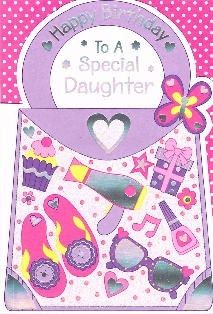 This Daughter Birthday Card - Greeting Card - Brand New is a Greeting Card priced at £ 1.75 from Made To Be Treasured range. Produced by Generic for excellent quality