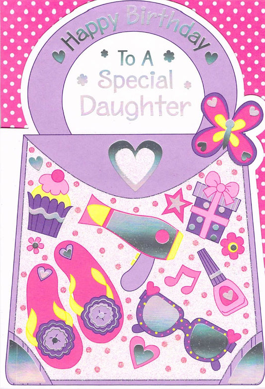 This Daughter Birthday Card - Greeting Card - Brand New is a Greeting Card priced at £ 1.75 from Made To Be Treasured range. Produced by Generic for excellent quality