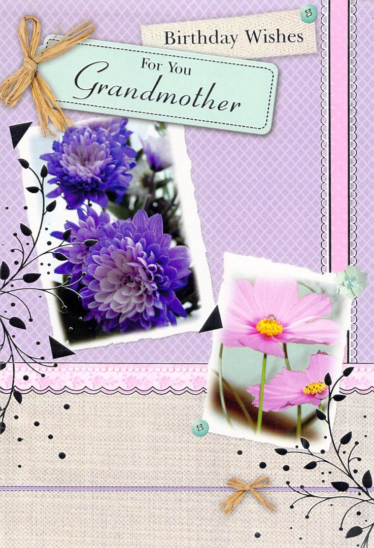 This Grandmother Birthday - Greeting Card - Brand New is a Greeting Card priced at £ 1.75 from Made To Be Treasured range. Produced by n/a for excellent quality