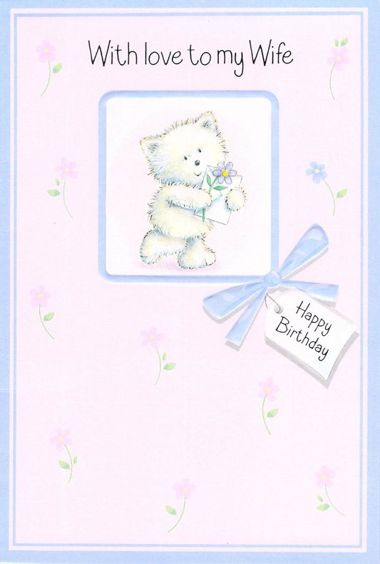 This Wife Birthday - Greeting Card - Brand New is a Greeting Card priced at £ 1.75 from Made To Be Treasured range. Produced by n/a for excellent quality