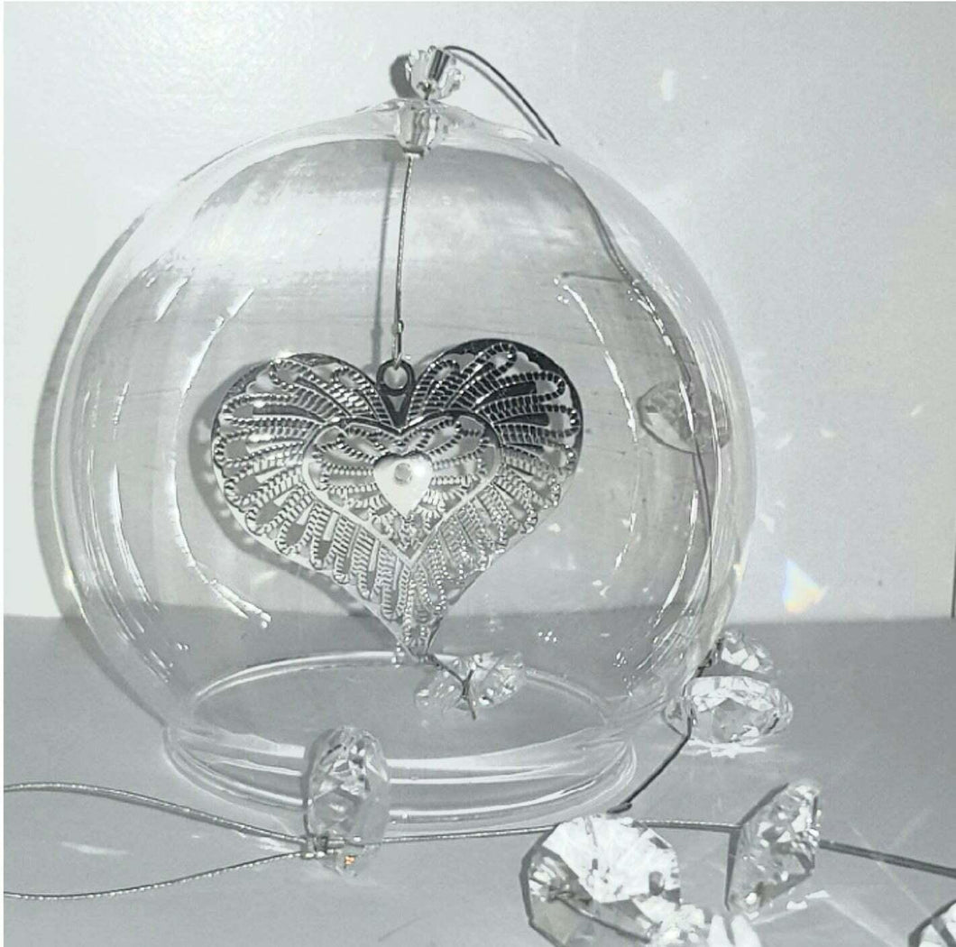 Glass Sun catcher / Bauble - Gift Boxed - Free Postage