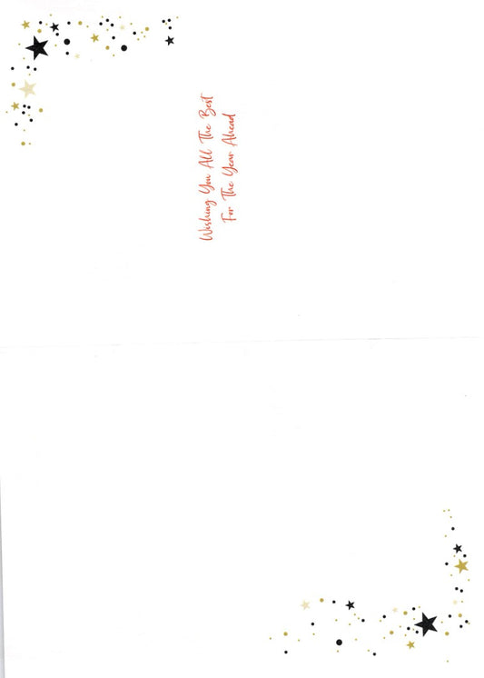This Happy New Year- Stars - Greeting Cards is a Greeting Card priced at £ 2.79 from Made To Be Treasured range. Produced by Kingfisher for excellent quality