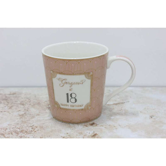 This 18th - Mug Boxed - Gift Idea is a Greeting Card priced at £ 13.97 from Made To Be Treasured range. Produced by Lesser for excellent quality