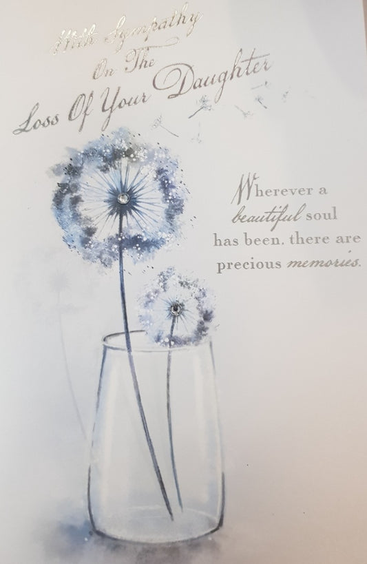 This Sympathy - Daughter - Greeting Card - wrapped is a Greeting Card priced at £ 1.99 from Made To Be Treasured range. Produced by prelude for excellent quality