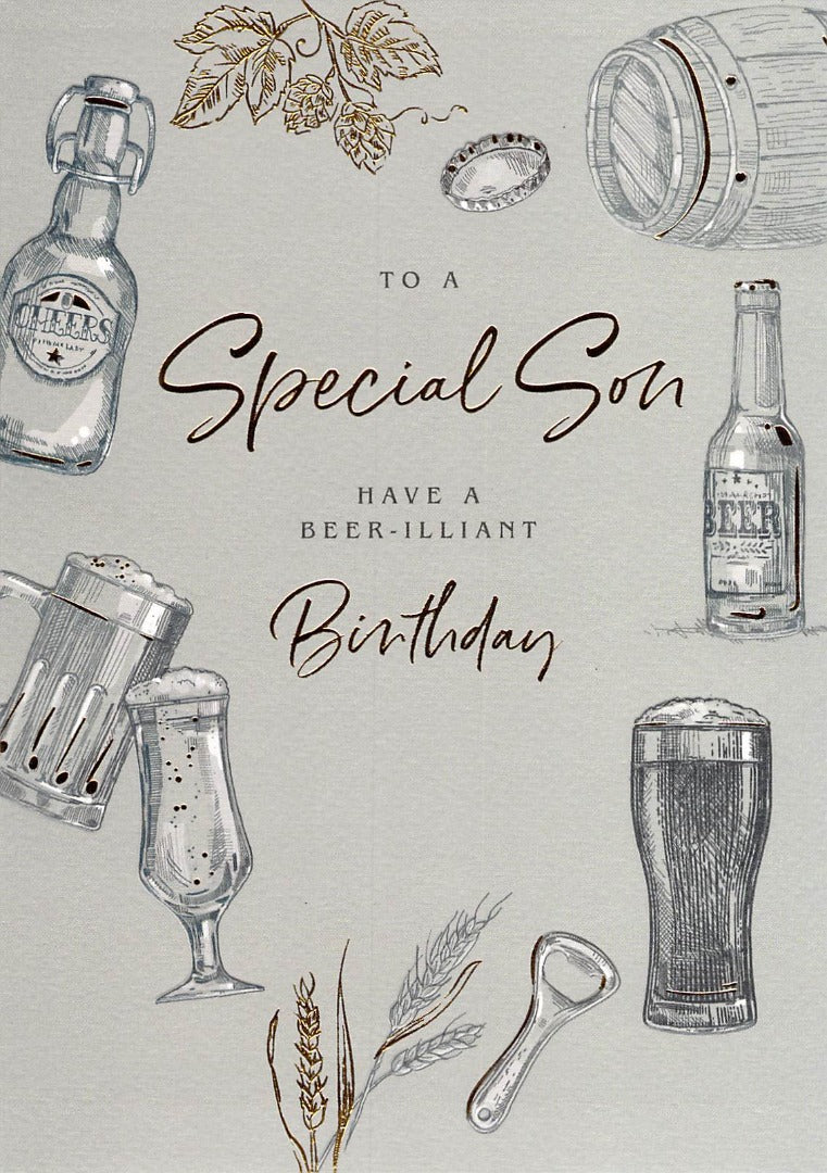 Son - Birthday - Greeting Card - Unwrapped
