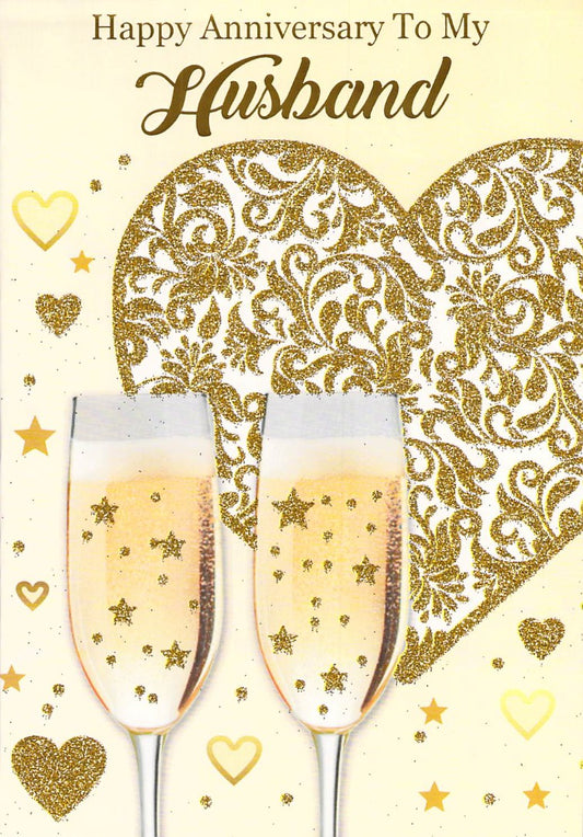 This Husband - Anniversary - Greeting Card is a Greeting Card priced at £ 1.79 from Made To Be Treasured range. Produced by Generic for excellent quality