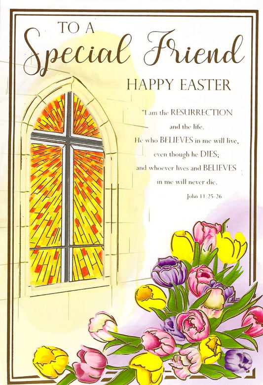 This Easter ( Friend ) - Greeting Card is a Greeting Card priced at £ 1.79 from Made To Be Treasured range. Produced by Poppy Hill for excellent quality