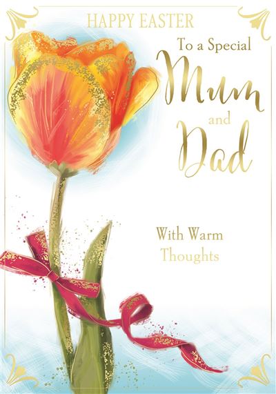 Easter ( Mum & Dad ) - Greeting Card