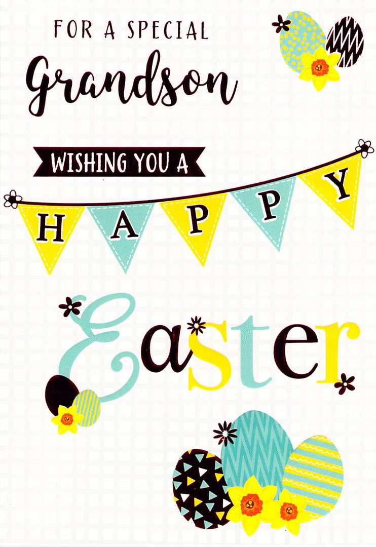 This Easter - Grandson - Greeting Card is a Greeting Card priced at £ 1.79 from Made To Be Treasured range. Produced by BCG for excellent quality