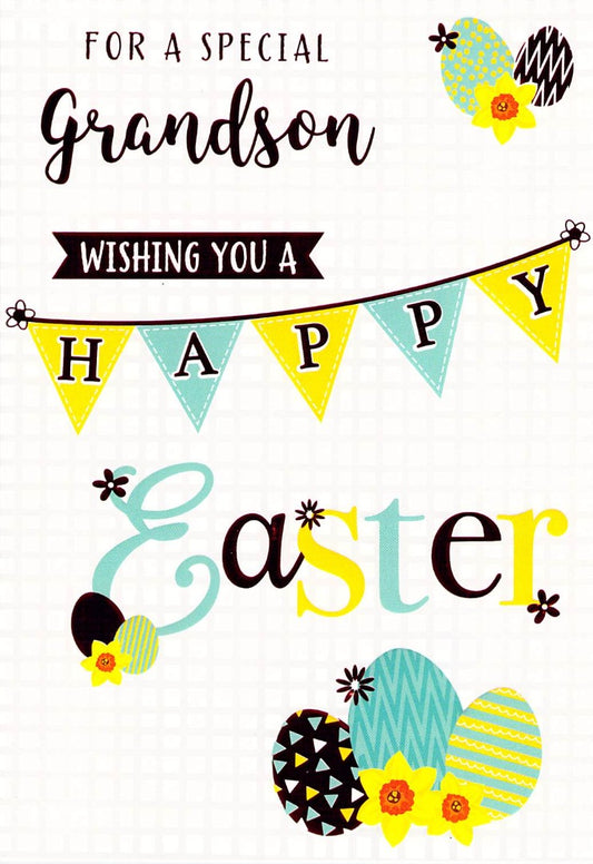 This Easter - Grandson - Greeting Card is a Greeting Card priced at £ 1.79 from Made To Be Treasured range. Produced by BCG for excellent quality