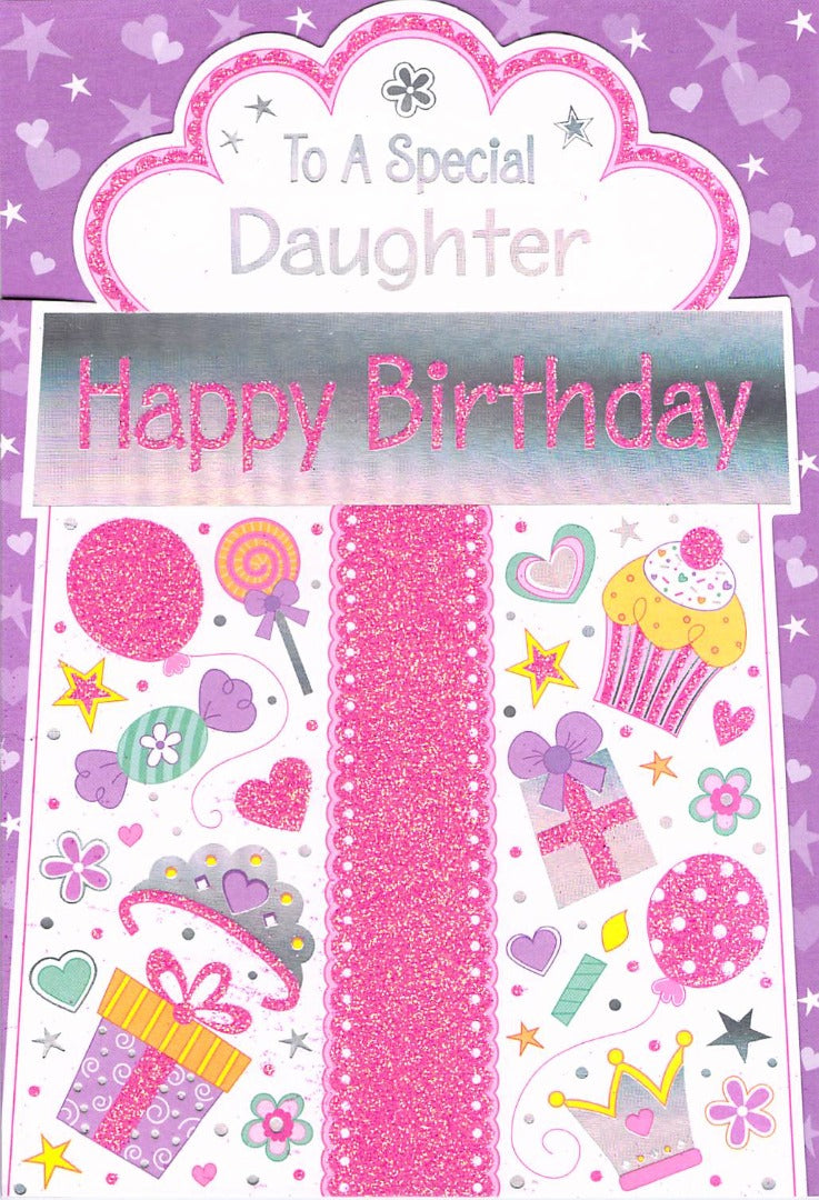 Daughter Birthday Card - Greeting Card - Great Designs - Choose Your Card