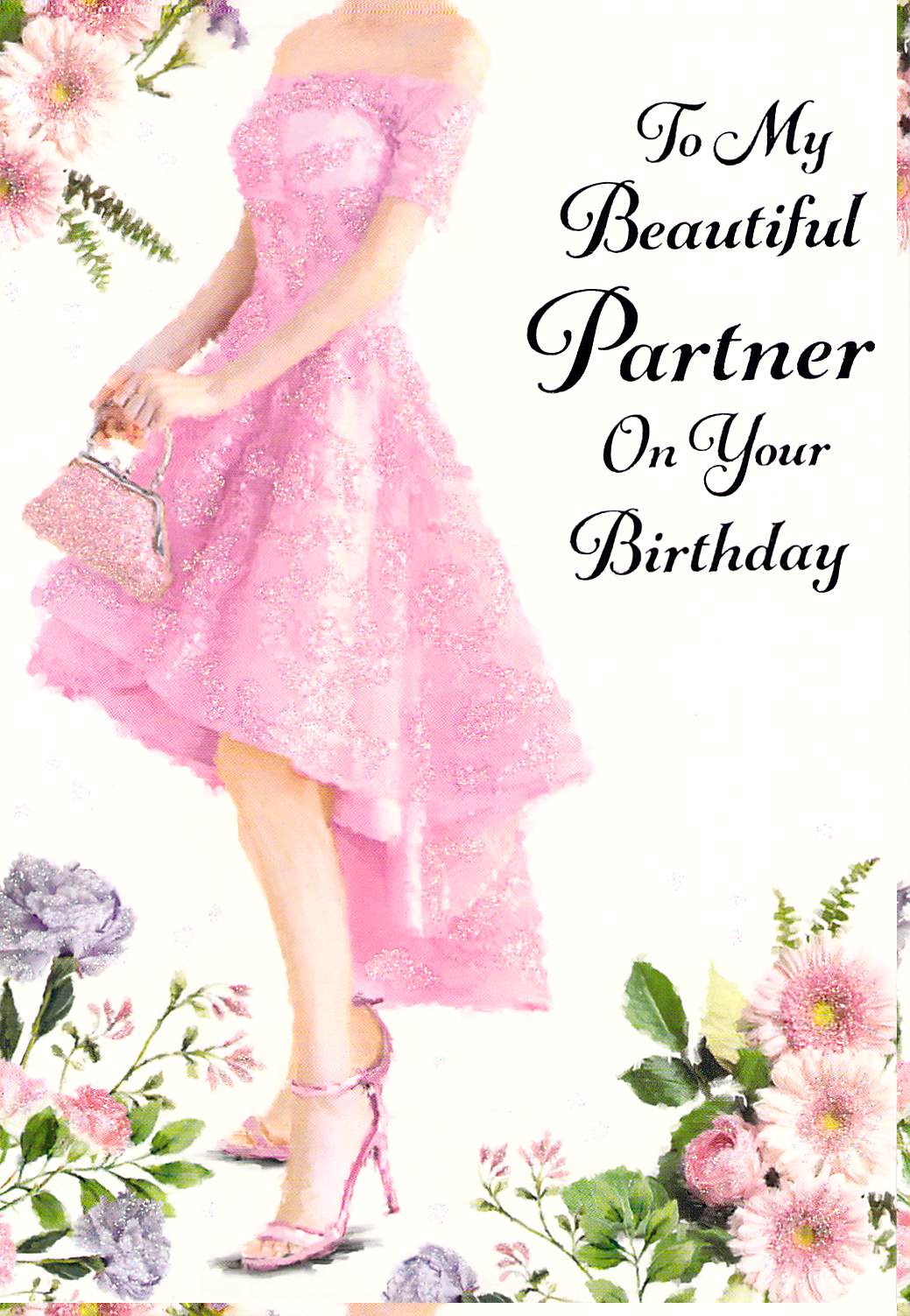 Birthday (Partner) - Greeting Card - Multi Buy Discount - Free P&P