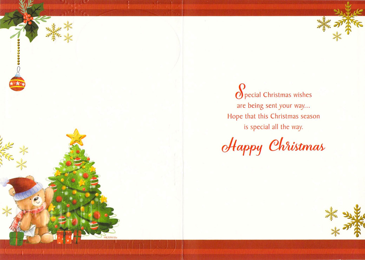 Husband - Christmas - Tree - Greeting Card