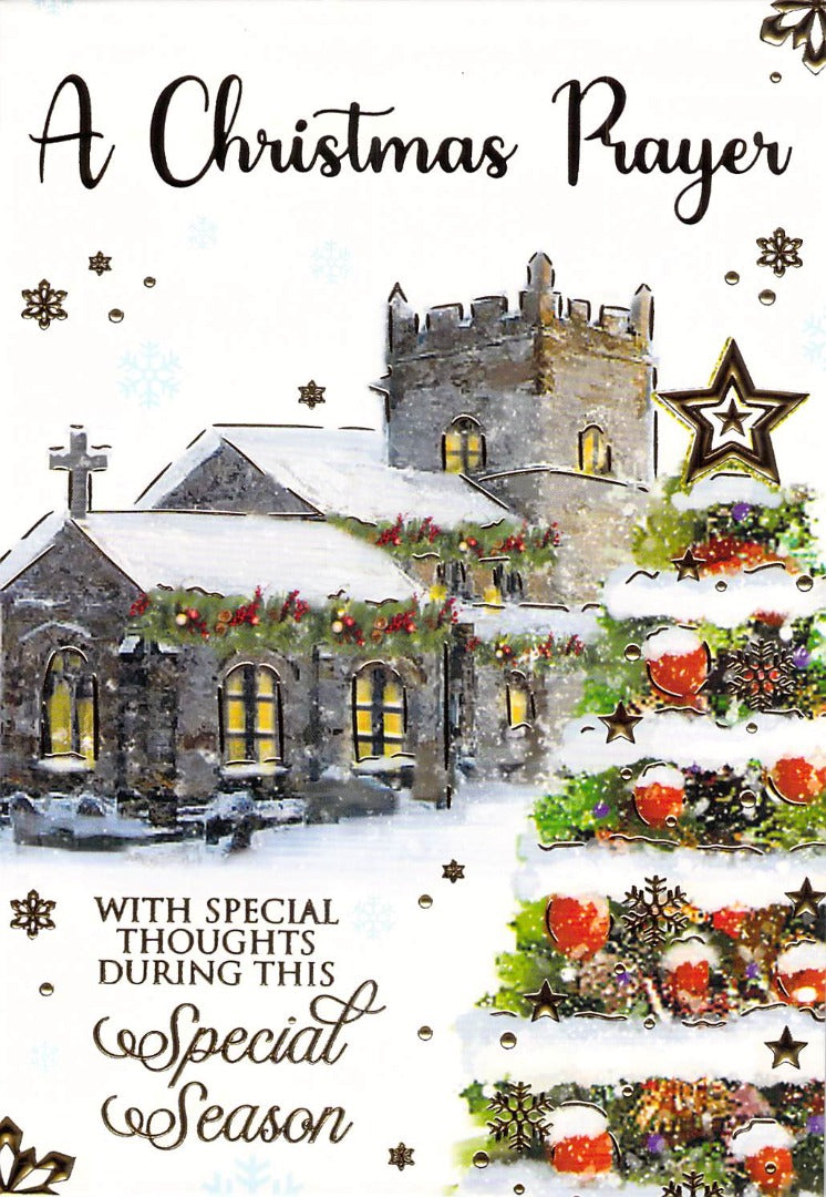 This A Christmas Prayer - Christmas - Greeting Card is a Greeting Card priced at £ 1.60 from Made To Be Treasured range. Produced by Generic for excellent quality