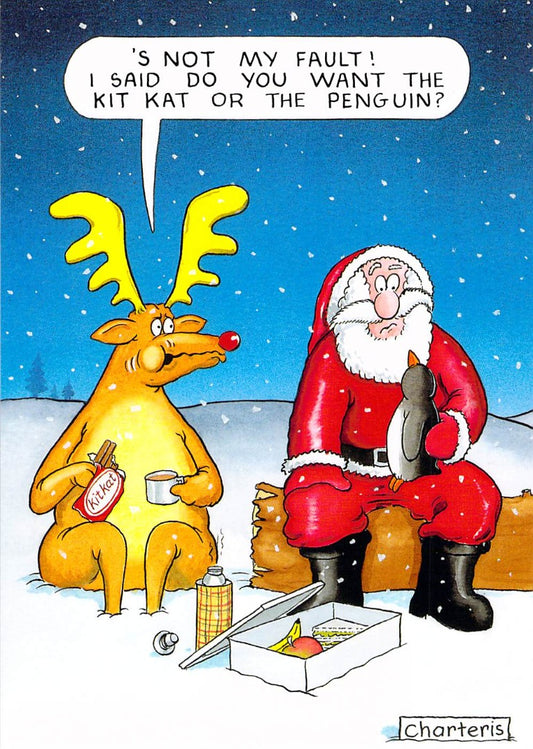 This Humour - Christmas - Greeting Card is a Greeting Card priced at £ 2.69 from Made To Be Treasured range. Produced by Generic for excellent quality