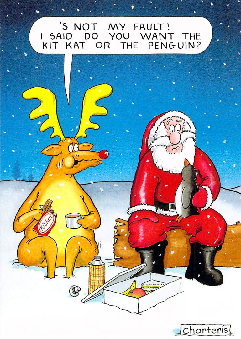 Humour - Christmas  - Greeting Card