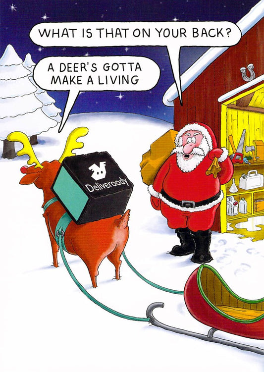 This Humour - Christmas - Greeting Card is a Greeting Card priced at £ 3.39 from Made To Be Treasured range. Produced by Generic for excellent quality