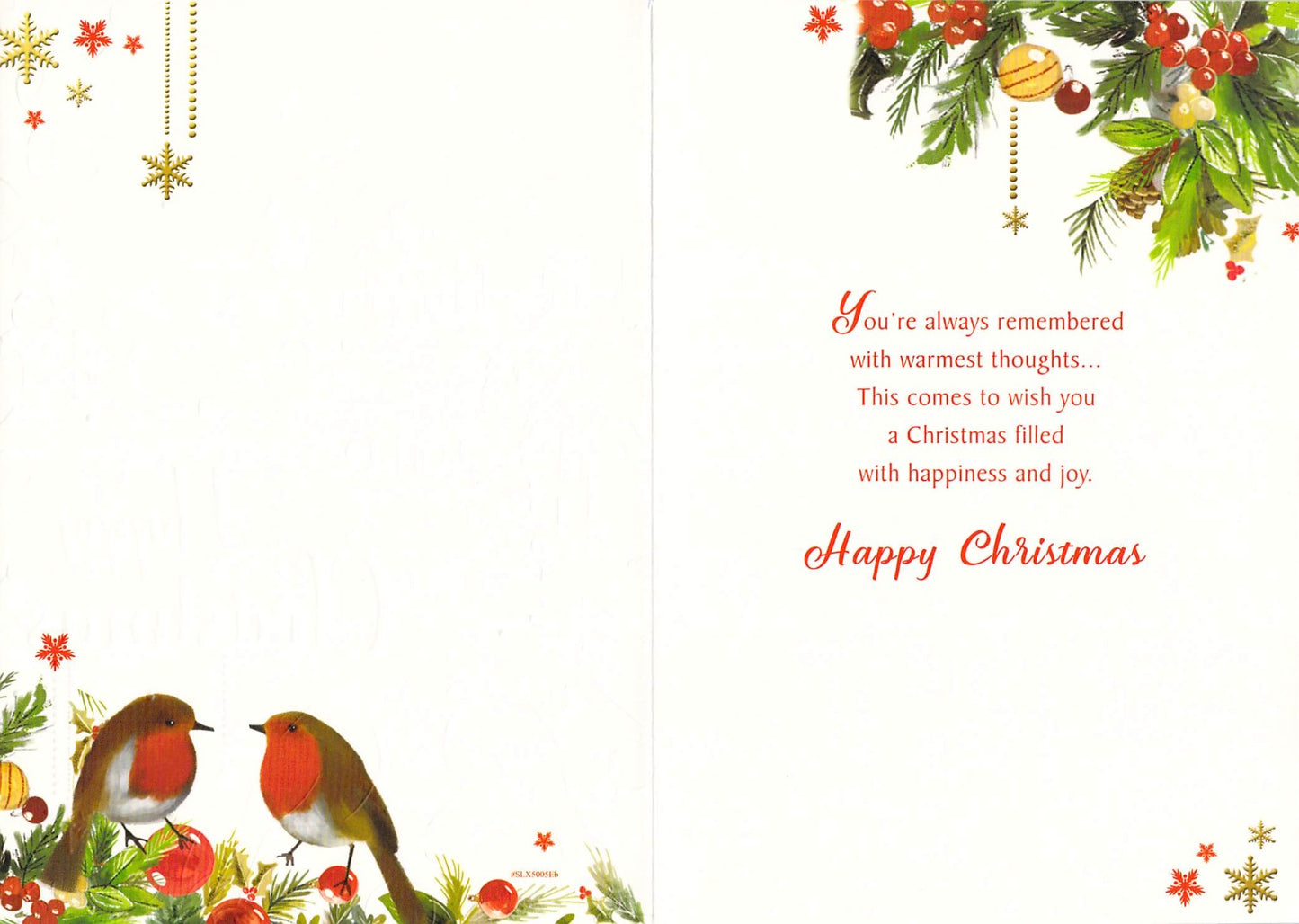 Auntie And Uncle - Christmas - Greeting Card