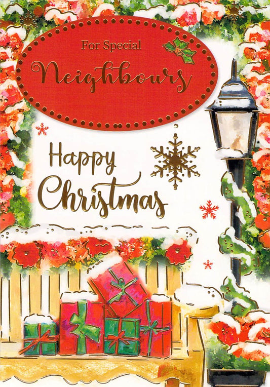 This Neighbours - Christmas - Greeting Card is a Greeting Card priced at £ 1.99 from Made To Be Treasured range. Produced by Generic for excellent quality