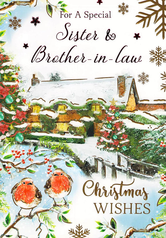 This Sister And Brother In Law - Christmas - Greeting Card is a Greeting Card priced at £ 1.99 from Made To Be Treasured range. Produced by Generic for excellent quality