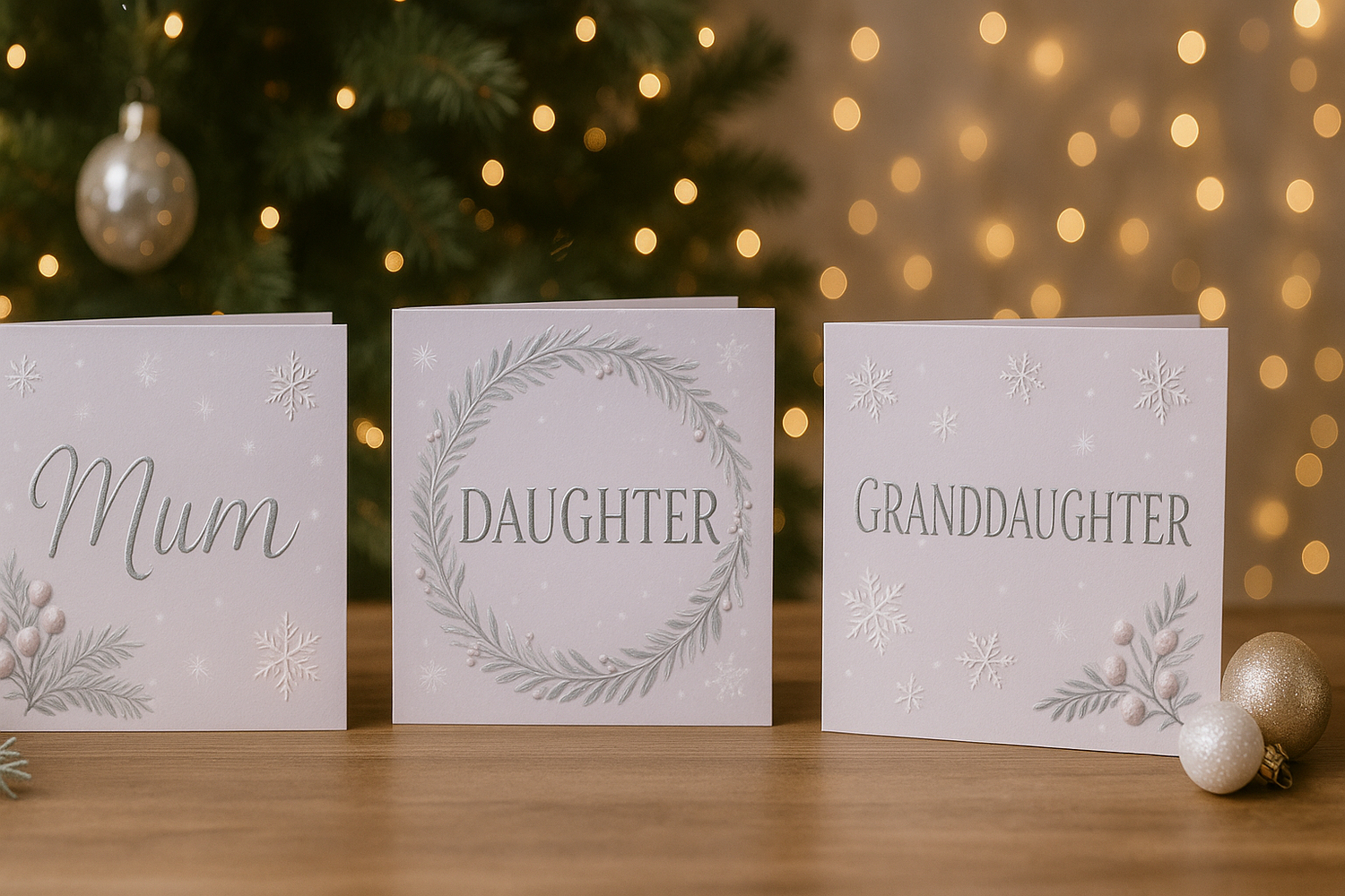Beautiful Christmas Cards for Her – Mum, Nan, Sister, Friend