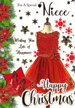 Load image into Gallery viewer, Niece - Christmas Card - Free Postage
