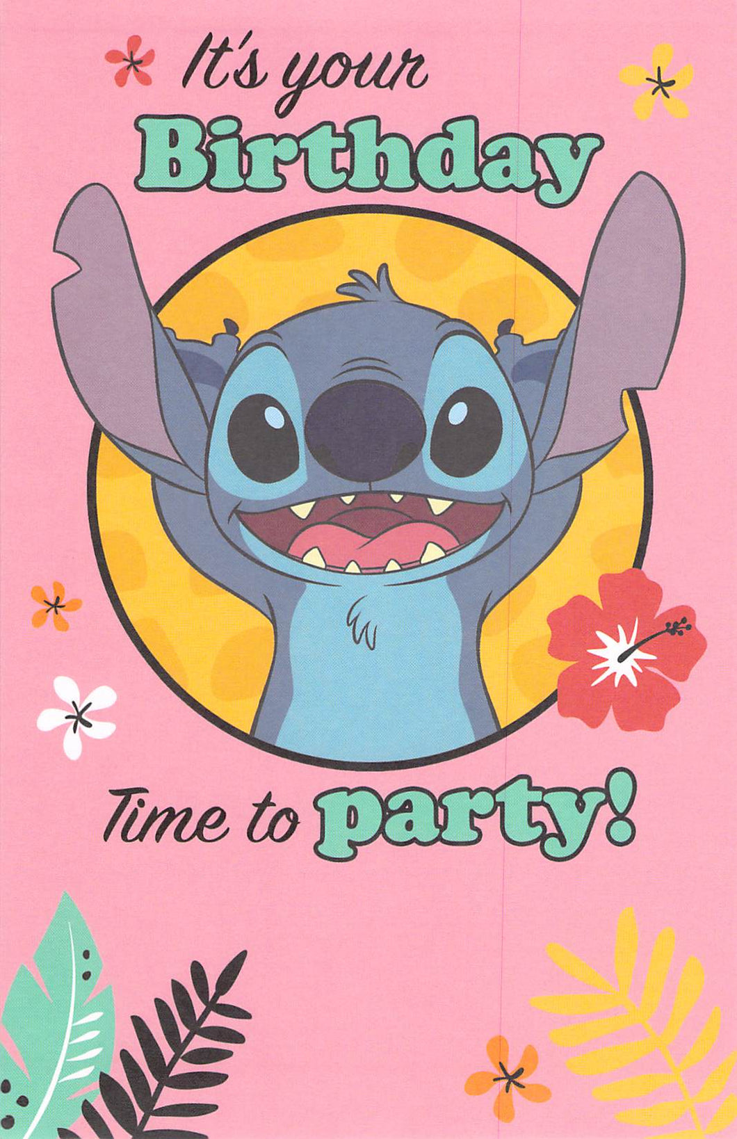 Stitch - Birthday Card - Multibuy - Free Postage