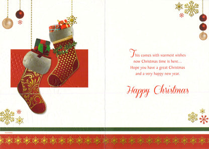 Son & Partner - Christmas Card - Multibuy - Free Postage