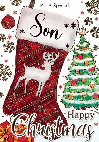 Son - Christmas Card - Multi Buy - Free Postage