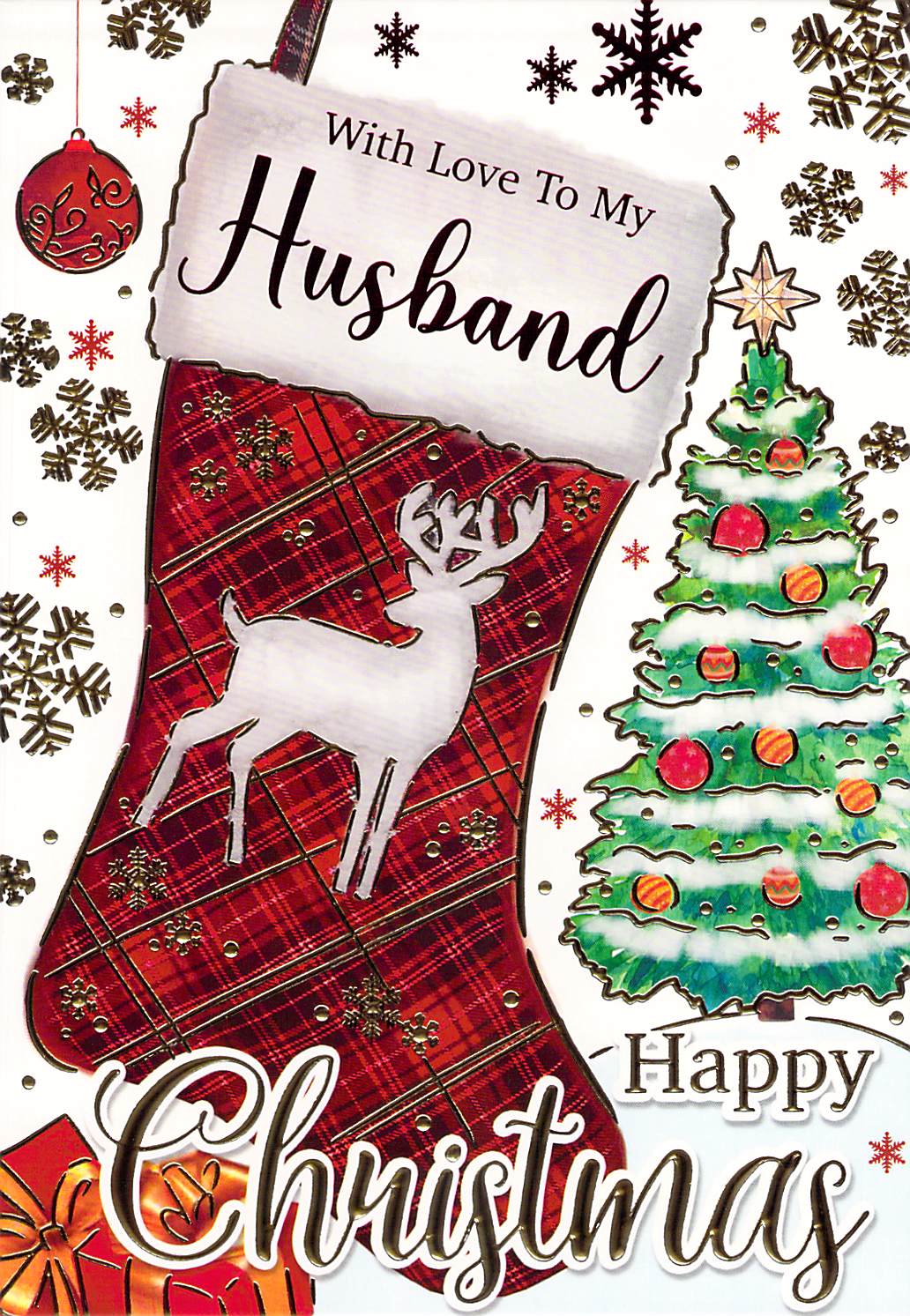 Husband - Christmas Card - Multibuy - Free Postage