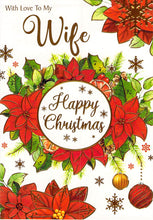 Load image into Gallery viewer, Wife - Christmas Card - Multi Buy - Free Postage
