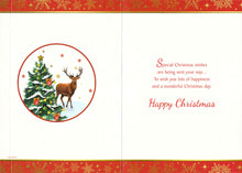 Load image into Gallery viewer, Cousin - Christmas - Tree - Deer - Greeting Card - Multi Buy - Free Postage
