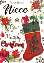 Load image into Gallery viewer, Niece - Christmas Card - Multi Buy - Free Postage
