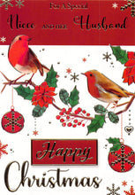 Load image into Gallery viewer, Niece And Husband - Christmas Card - Multi Buy - Free Postage
