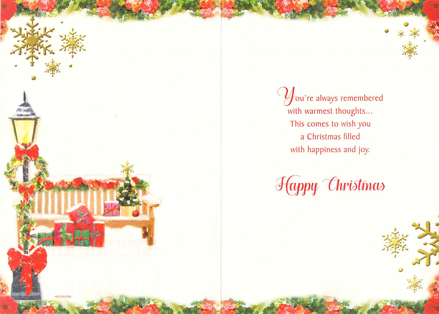 Daughter And Family - Christmas Card - Snowy - Multi Buy - Free Postage