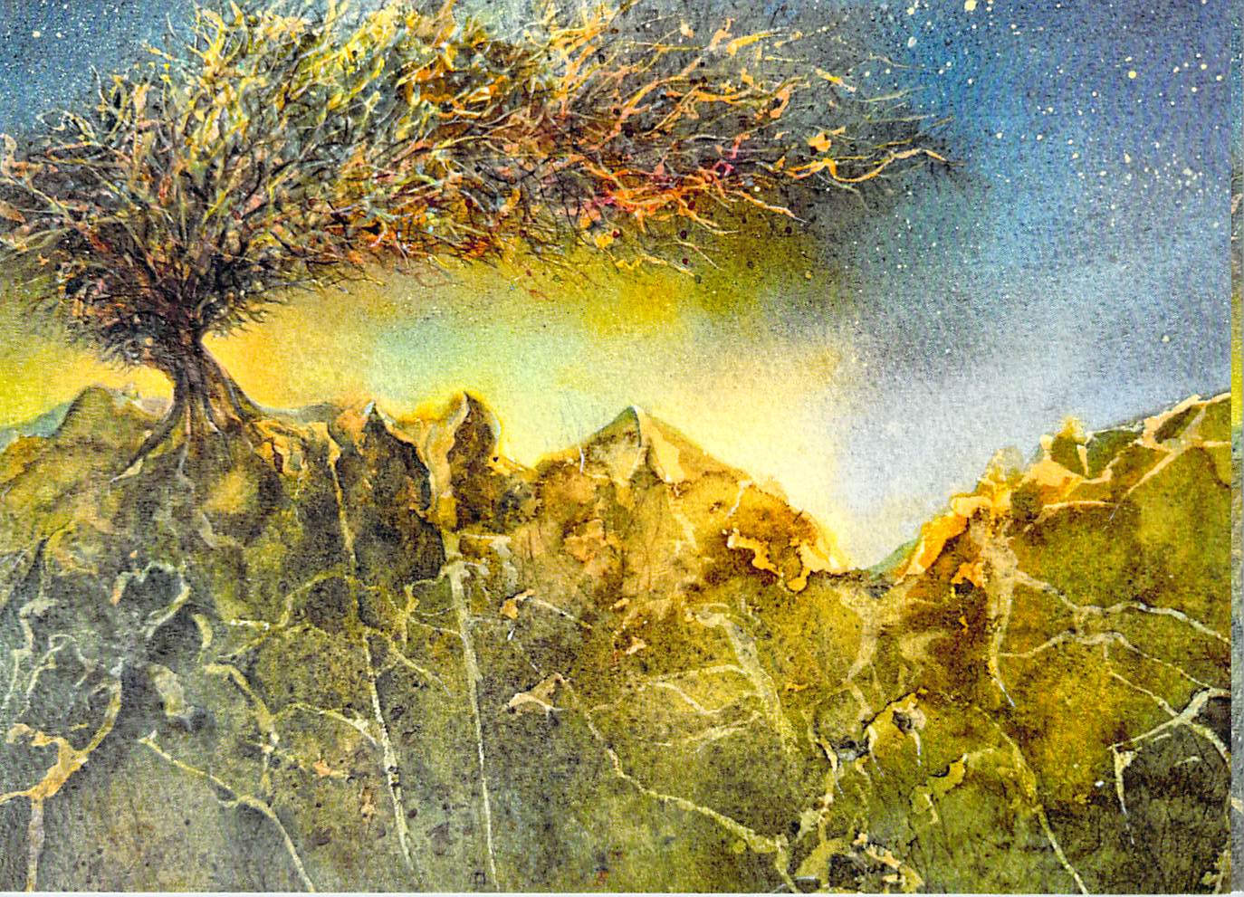 Poetic Edge – Greeting Card by Cornish Artist Cathy Eastment