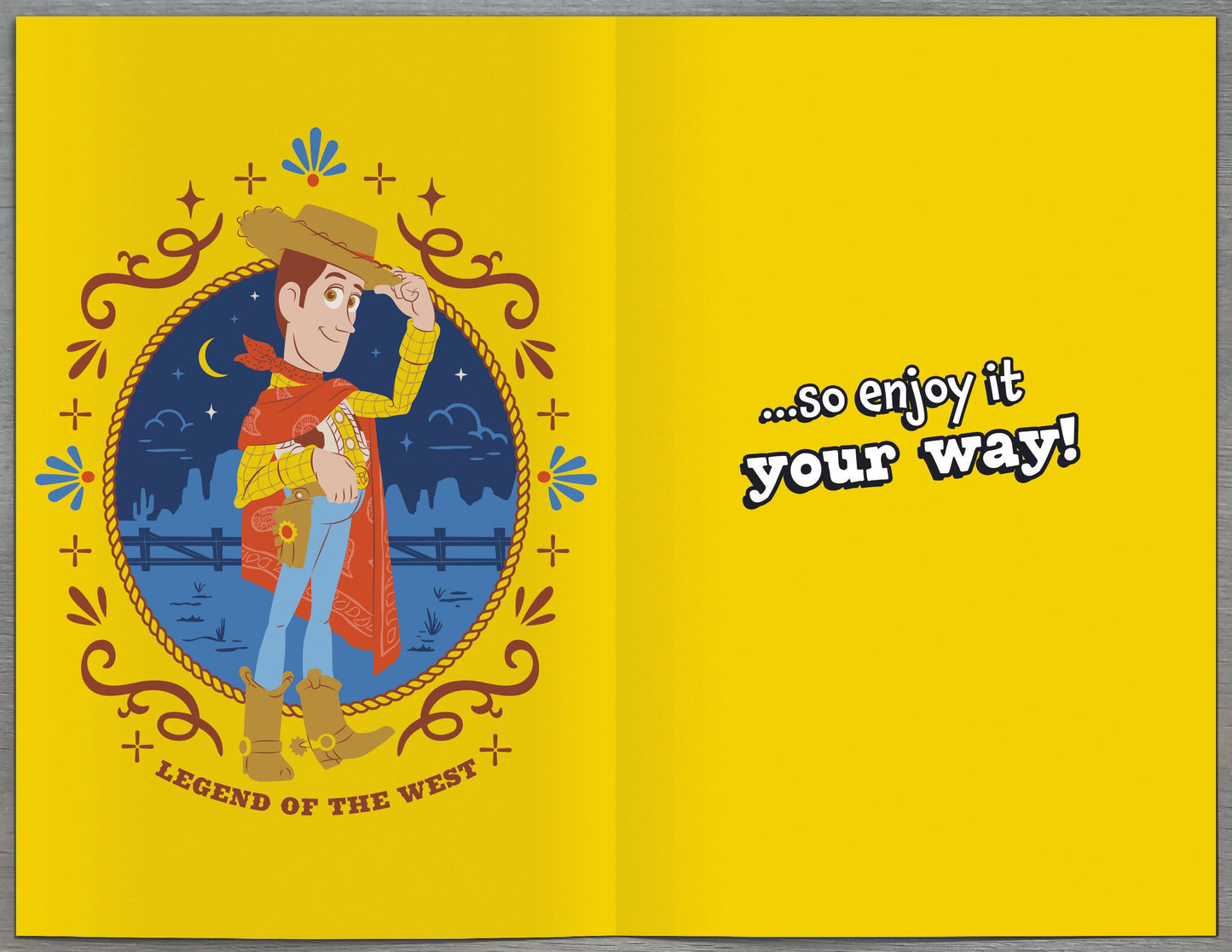 Disney Pixar Toy Story Nephew Birthday Card – Woody, Buzz & Rex