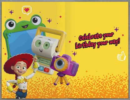 Disney Toy Story Granddaughter Birthday Card – Jessie & Bullseye