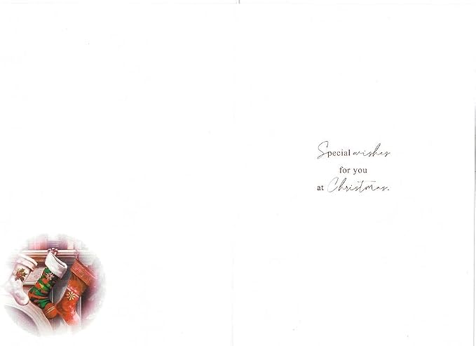 Inside verse of Kingfisher Happy Christmas to All the Family card