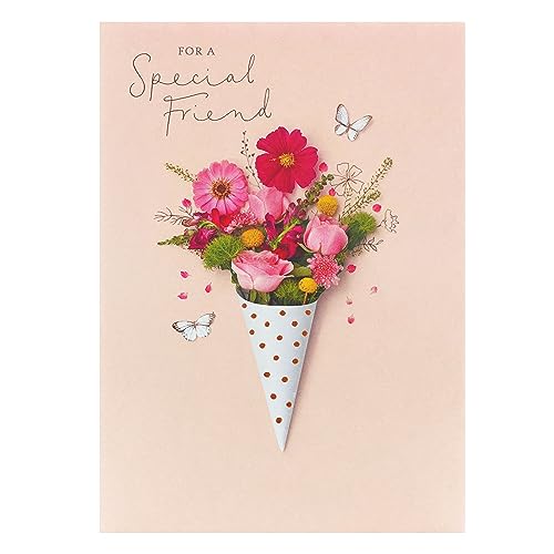 UK Greetings Special Friend Birthday Card - Birthday Card for Her - Birthday Card for Adult/Teen