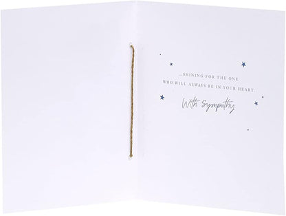 Sympathy Card for Him -Her - Friend - Star Design