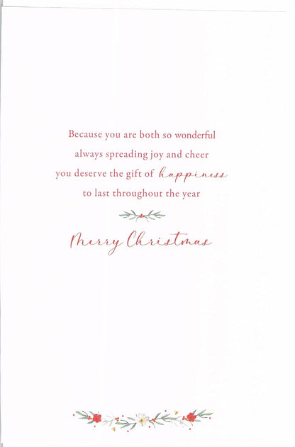 Special Family at Christmas Fireplace Scene Card Greeting Card Nigel Quinney Made To Be Treasured