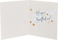 Load image into Gallery viewer, UK Greetings 18th Birthday Card for Him/Her/Friend - Gold Foil Candles Design
