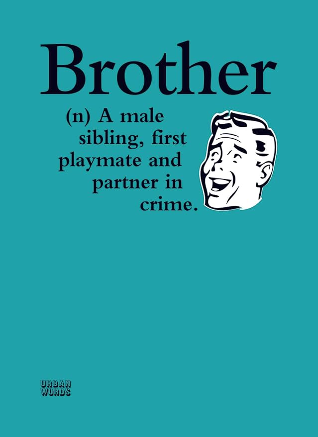 Urban Words Card - Brother